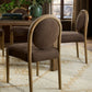 Prentiss Dining Chair - Nubuck Cigar