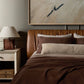 Saylor Table Lamp - Brown Cast Glass