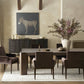 Soho Dining Table - Aged Natural Oak Veneer