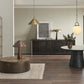Balboa Outdoor Dining Table - Veined White Marble