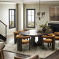 Jasmine Chandelier - Aged Brass