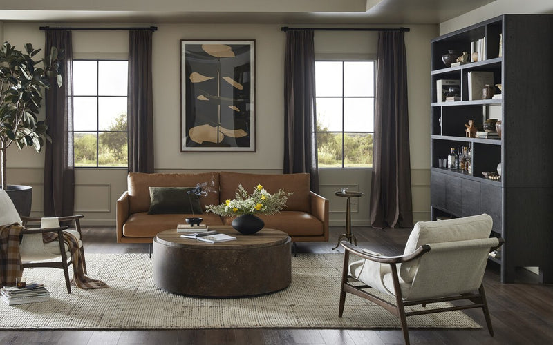 Reaching Bloom by Coup d'Esprit - Rustic Walnut