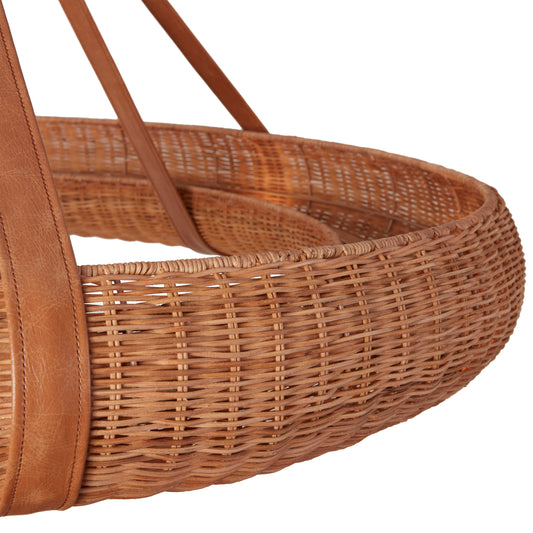 Pampas Rattan Halo Chandelier
