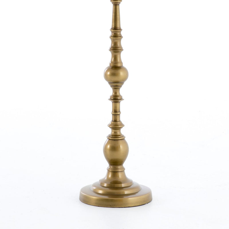 Calhoun End Table - Antique Brass Aluminum