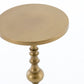 Calhoun End Table - Antique Brass Aluminum