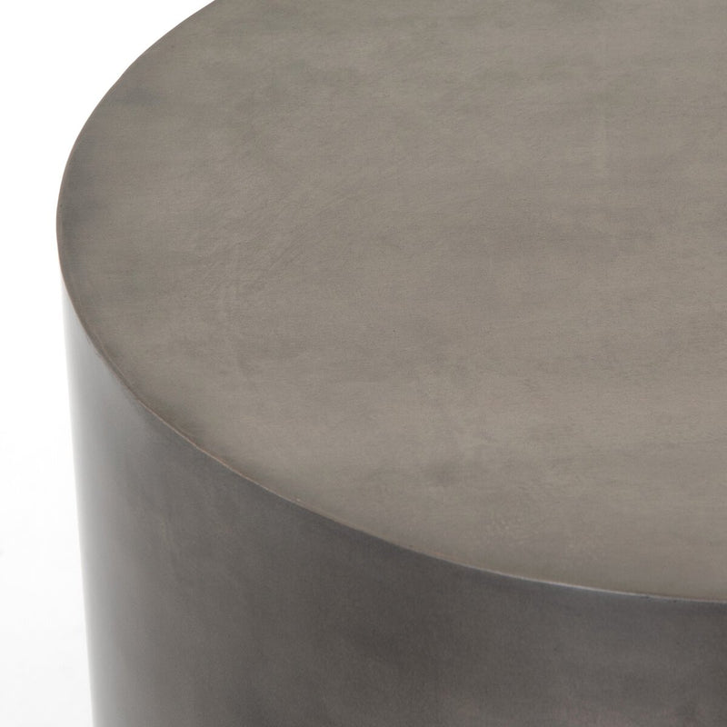 Cameron End Table - Ombre Pewter