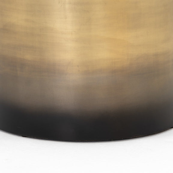 Cameron Ombre Bunching Table - Ombre Antique Brass