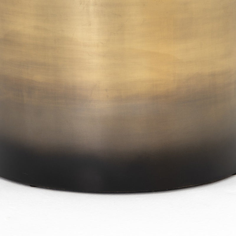 Cameron Ombre Bunching Table - Ombre Antique Brass