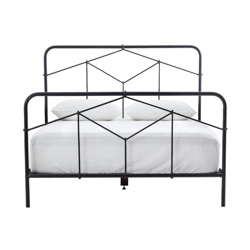 Casey Bed - Sandblasted Vintage Black