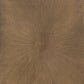 Sunburst Cabinet Nightstand - Aged Brass Pc