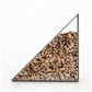 Nero Firewood Storage - Coated Gunmetal