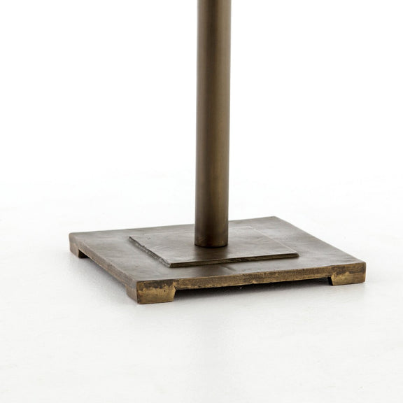 Fannin Bar + Counter Table - Acid Etched Aged Brass