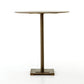Fannin Bar + Counter Table - Acid Etched Aged Brass