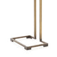 Acid Etch C Table - Acid Etched Aged Brass