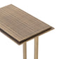 Acid Etch C Table - Acid Etched Aged Brass