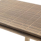 Acid Etch C Table - Acid Etched Aged Brass