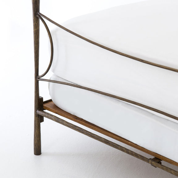 Westwood Bed - Antique Brass