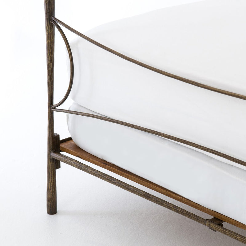 Westwood Bed - Antique Brass