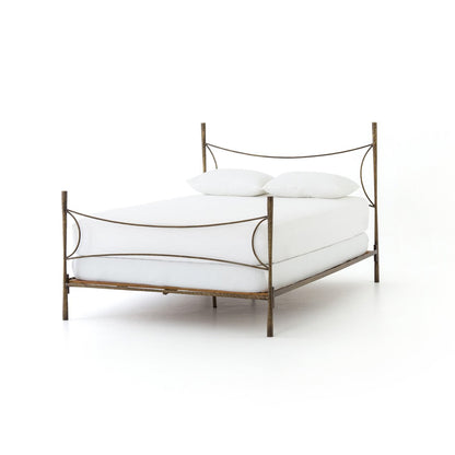 Westwood Bed - Antique Brass