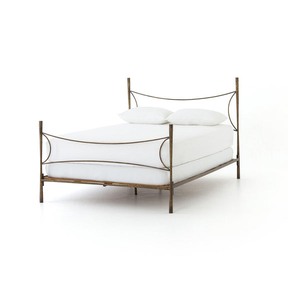 Westwood Bed - Antique Brass