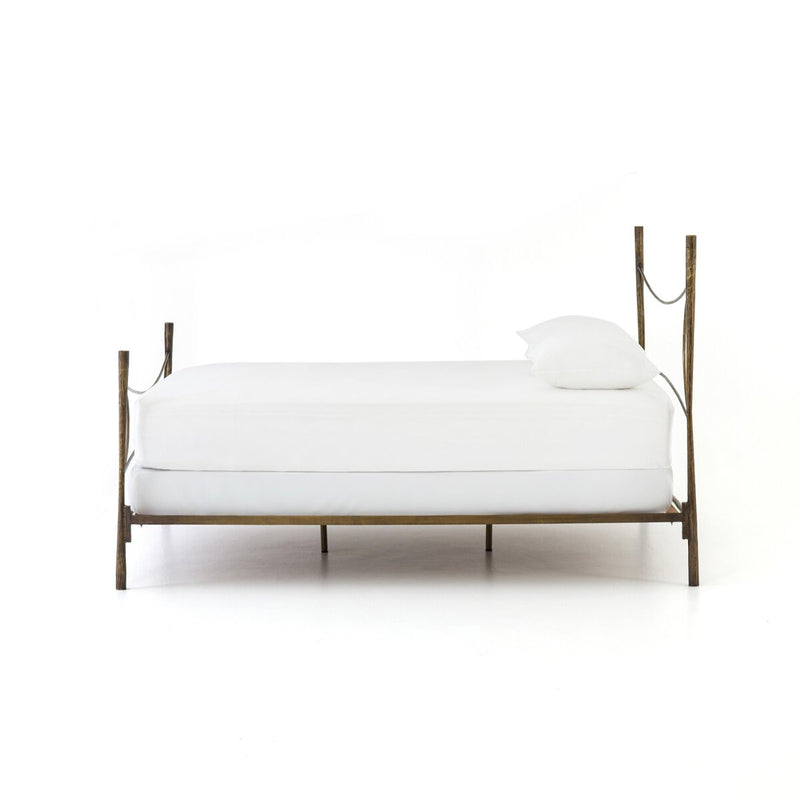 Westwood Bed - Antique Brass