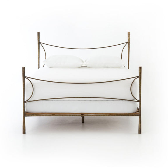 Westwood Bed - Antique Brass