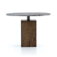 Boomer Bistro Table - Light Gunmetal