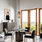 Boomer Bistro Table - Light Gunmetal