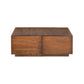 Duncan Storage Coffee Table - Reclaimed Fruitwood