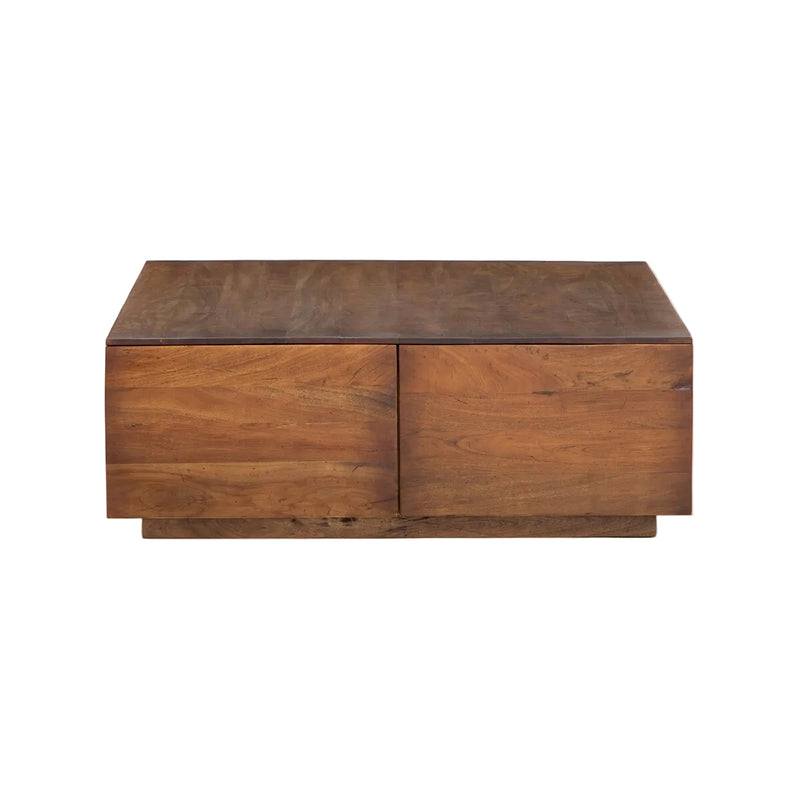 Duncan Storage Coffee Table - Reclaimed Fruitwood