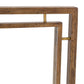 Belmundo Floor Mirror - Antique Brass