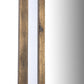 Belmundo Floor Mirror - Antique Brass