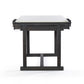 Cayson Kitchen Island - Polished White Marble