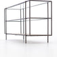 Byron Media Console - Dark Iron