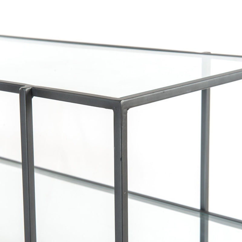 Byron Media Console - Dark Iron