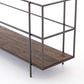 Byron Media Console - Dark Iron