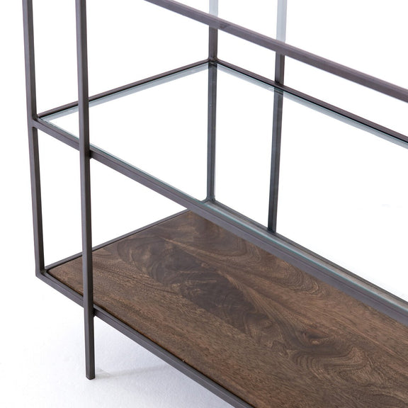 Byron Media Console - Dark Iron