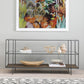 Byron Media Console - Dark Iron