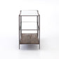 Byron Media Console - Dark Iron