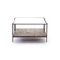 Byron Coffee Table - Dark Iron