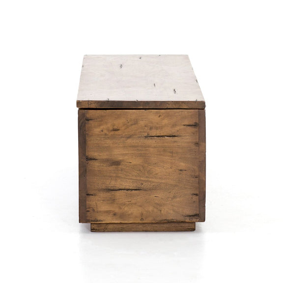 Duncan Trunk - Reclaimed Fruitwood
