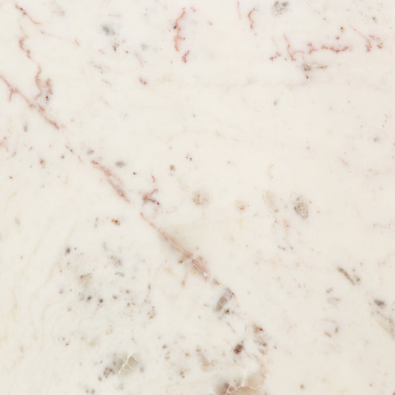 Everton Kitchen Island - Polished White Marble