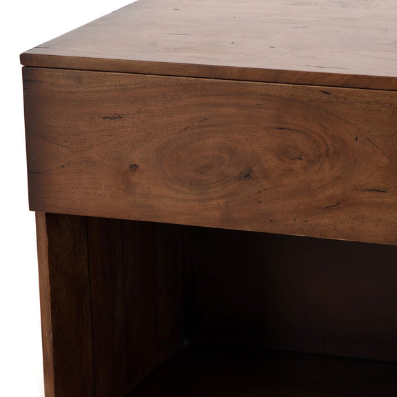 Duncan Nightstand - Burnt Fruitwood