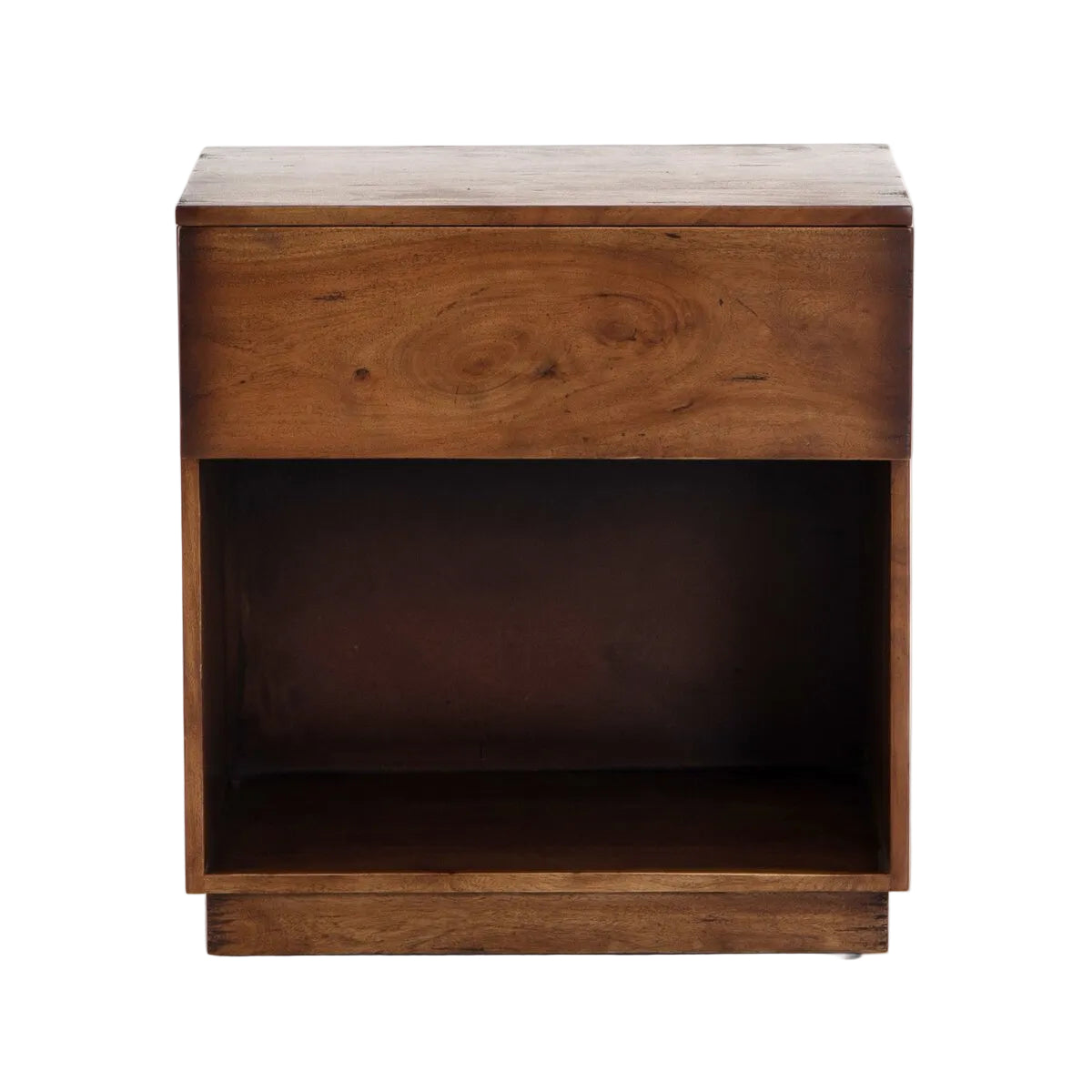 Duncan Nightstand - Burnt Fruitwood