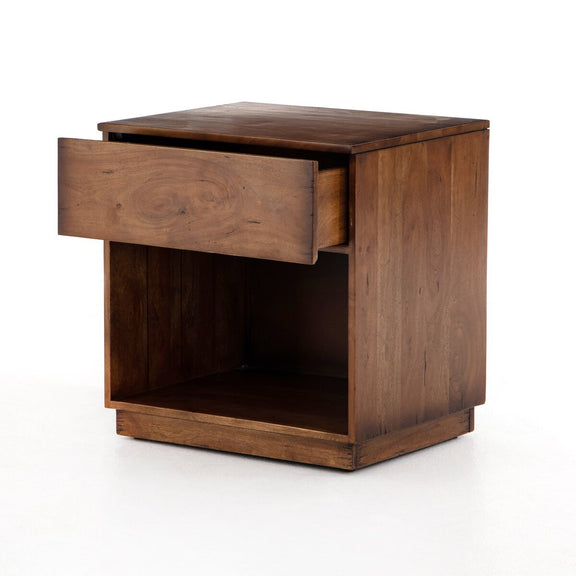 Duncan Nightstand - Burnt Fruitwood
