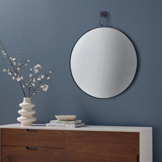 Vina Mirror - Antiqued Iron