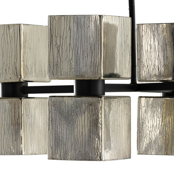 Ava Linear Chandelier - Antiqued Iron