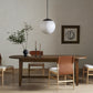 Sutton Pendant - Frosted Glass