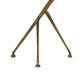 Schmidt Accent Table - Raw Brass