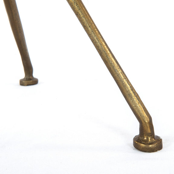 Schmidt Accent Table - Raw Brass
